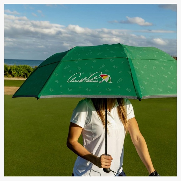 Titleist Accessories - NEW Weatherman x Arnold Palmer Collapsible Golf Umbrella Green Signature Drinks